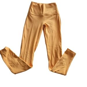 Lululemon Align High Rise Leggings Mango Dream Athleisure Women's Size 4 EUC